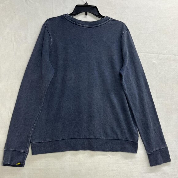 Mighty Fine NASA Sweatshirt Blue Cotton Blend Large - Picture 2 of 3